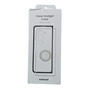P6-N Samsung Clear Gadget Case for Samsung Galaxy Z Fold5 - Clear/Black‎